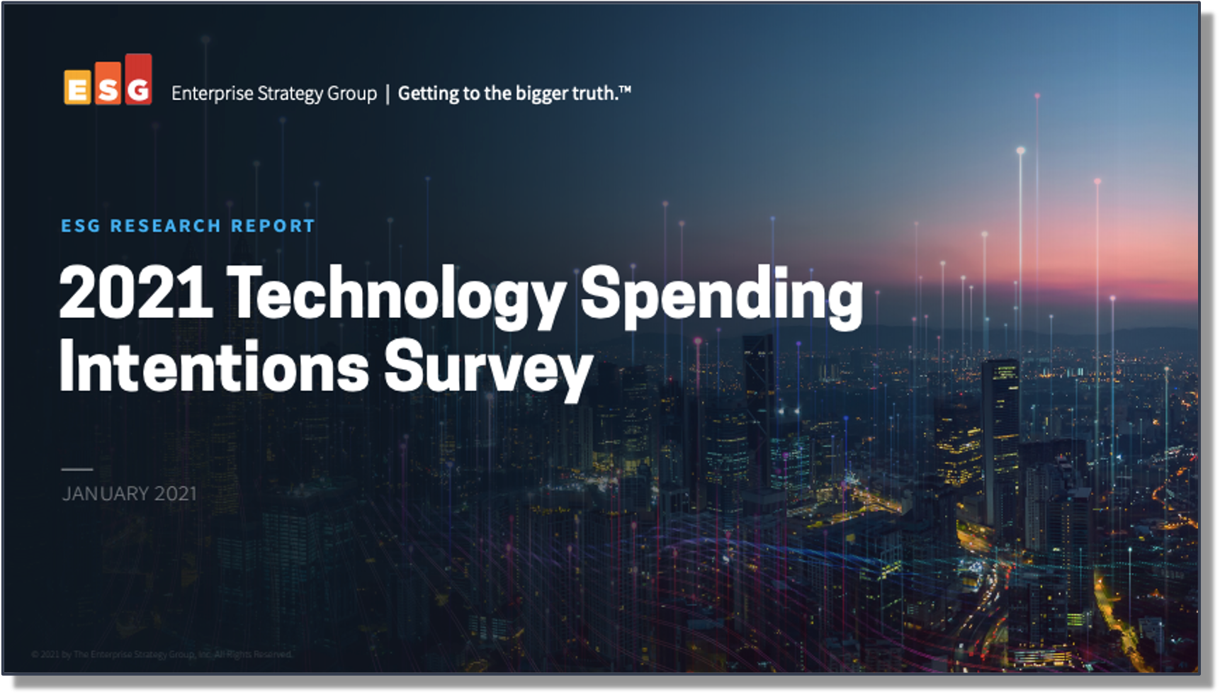 2021 Technology Spending Intentions Survey