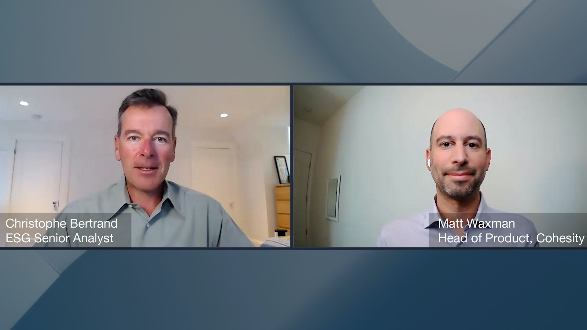 Data Protection Conversation with Matt Waxman of Cohesity (Video)