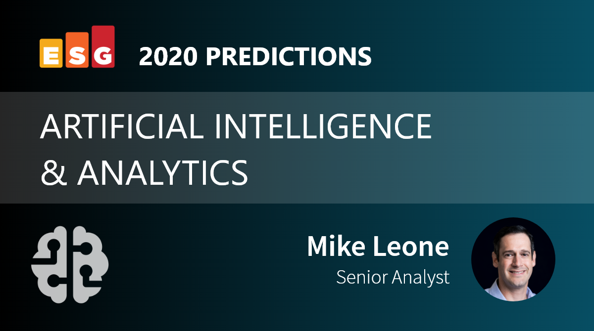 Artificial Intelligence and Analytics Predictions for 2020