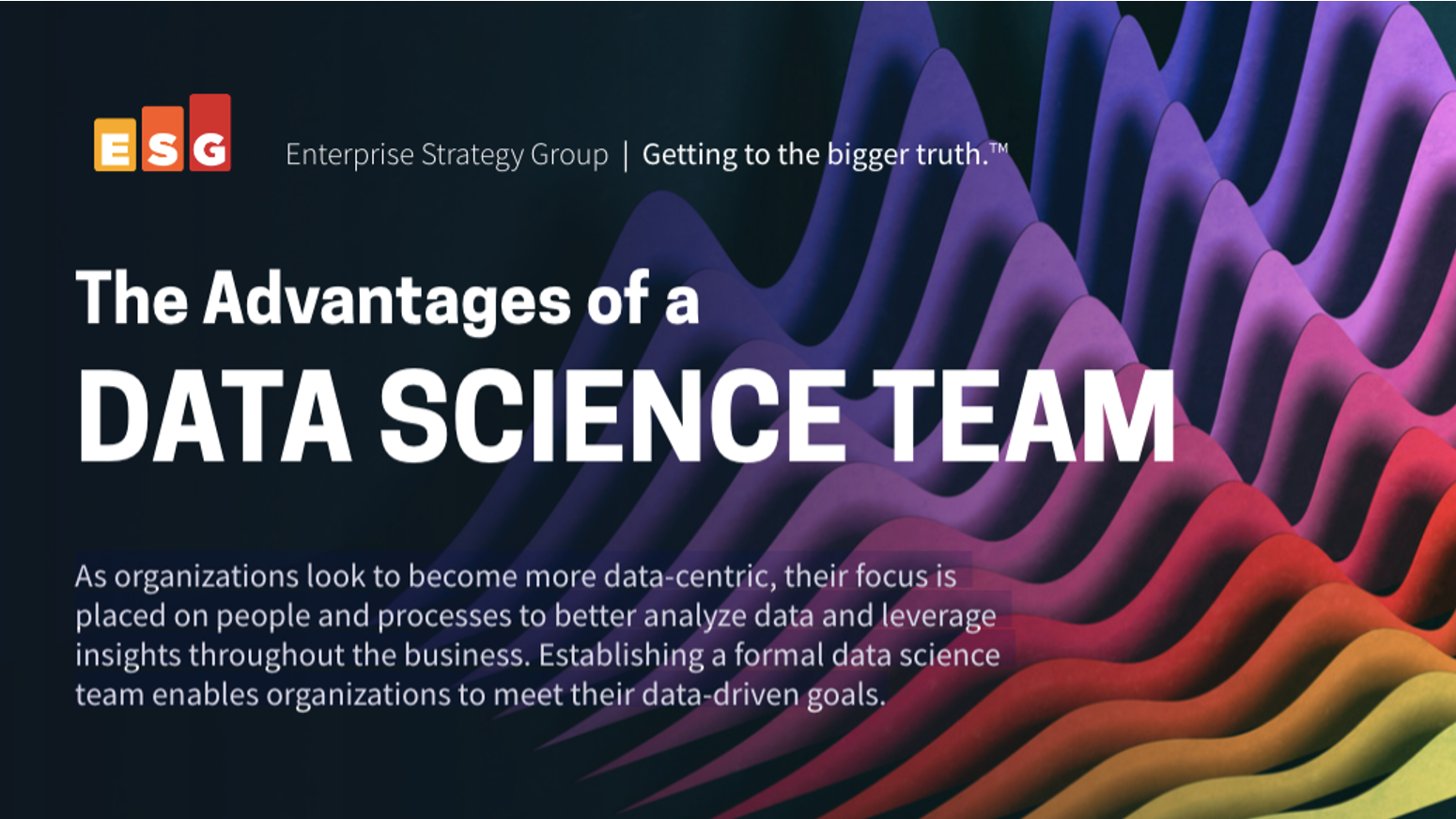The Advantages of a Data Science Team