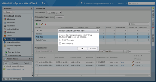 Enable DHCP snooping or ARP snooping.