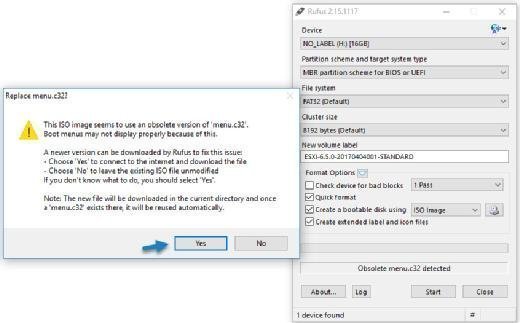 Replace default boot menu.