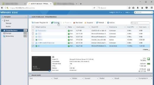 Configure iSCSI Storage.