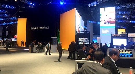 SAP Sapphire Now 2018 conference show floor