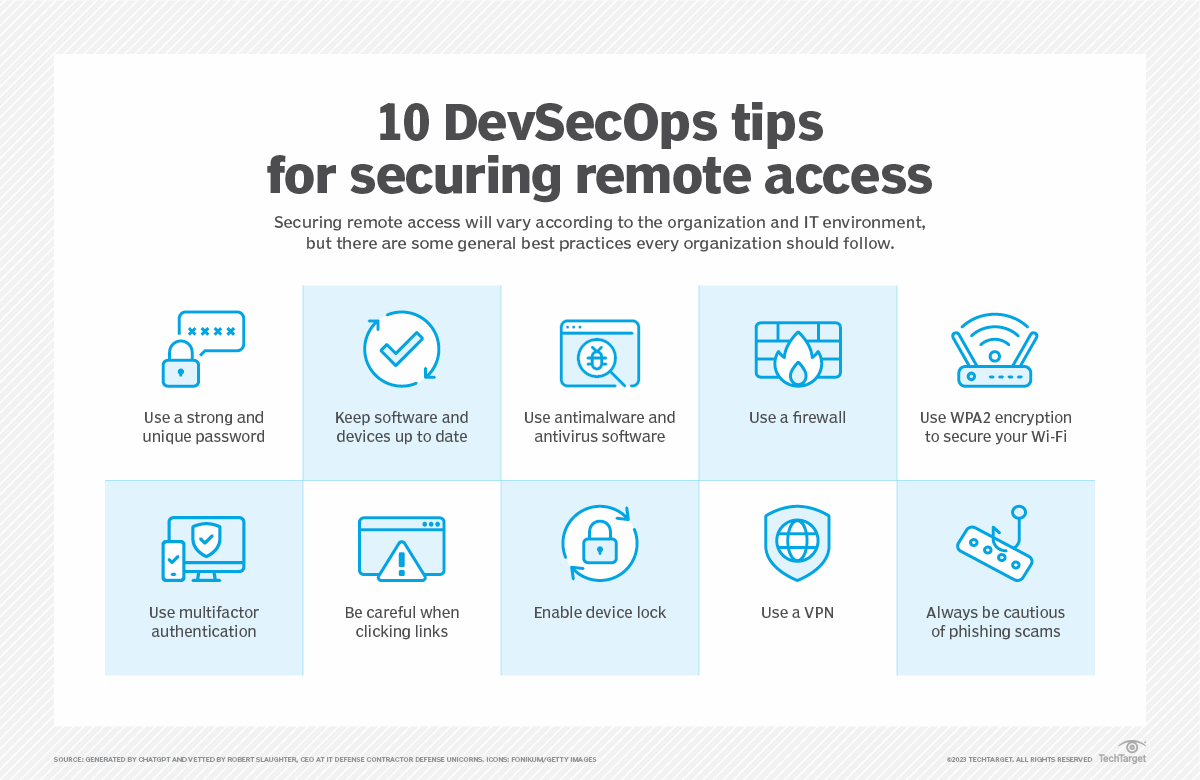 Securing remote access grows crucial for DevSecOps | TechTarget