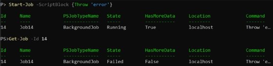 check for background jobs errors