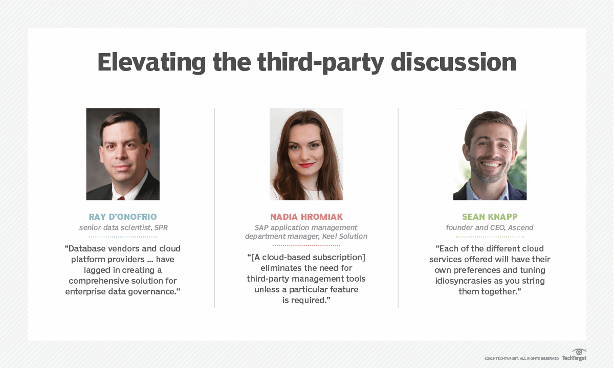 Database management tools from third parties make natives restless ...