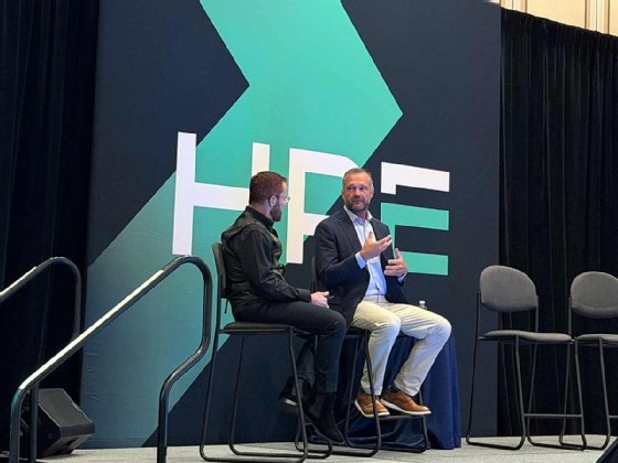 Photo from HPE Discover breakout session.