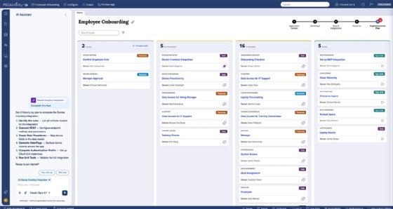 Pega Infinity '26 agent builder screen shot