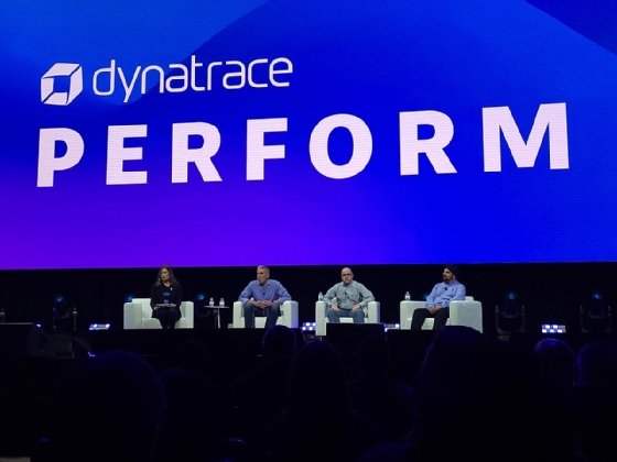 Customer panel presentation at Dynatrace Perform