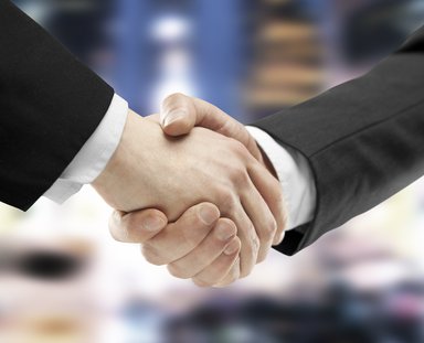 sales engagement handshake
