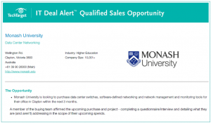 qualified sales opportunities real purchase intent insight DC