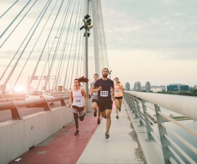 Marathon Runners.