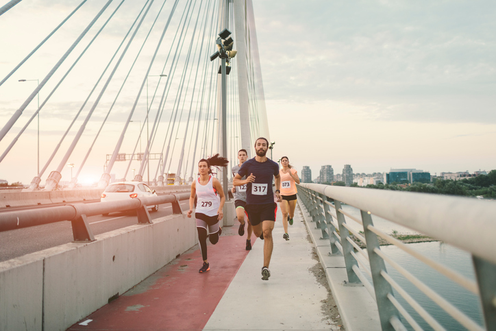 Marathon Runners.