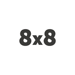 8×8