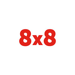 8×8